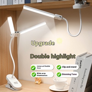 Hiện Đại Có Thể Tháo Rời <span class=keywords><strong>LED</strong></span> Đôi Đầu Ánh Sáng Ban Đêm Bảo Vệ Mắt Có Thể Sạc Lại <span class=keywords><strong>LED</strong></span> Bảng Đèn Cho Ký Túc Xá Sinh Viên Nghiên Cứu - Product Image 3