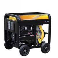Générateur triphasé KEWO, générateurs diesel portables, prix d'usine, 5kw/8kw, type ouvert, petit générateur pour la maison