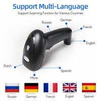 NOUVEAU Scanner de codes à barres sans fil 1D Android Mac pour l'industrie des supermarchés Lecteur de codes à barres VS110 pistolet de balayage de codes à barres