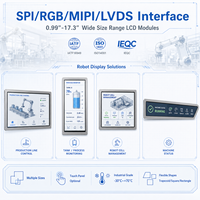 Écran LCD interactif AI WeiTai à lamination complète multi-touch de 0,99'' à 17,4'' avec RGB SPI MIPI LVDS pour écran tactile de robot AI