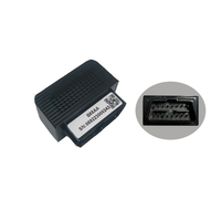OBDii Mini localisateur de véhicule Plug-and-Play Car GPS Tracking Device Détection ACC Google Map Obd Port 4G OBD2 Tracker GSM
