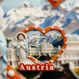 Magneti da Frigo 3D in Resina con Rilievo, Souvenir Turistici di Parigi, <span class=keywords><strong>Giappone</strong></span>, Germania, Gran Bretagna, Collezione di Magneti con Monumenti - Product Image 3