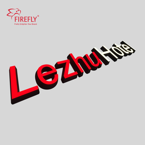 Tùy Chỉnh Acrylic Thư Tùy Biến Mini Logo Ánh Sáng Quảng Cáo LED Dấu Hiệu Sáng - Product Image 4