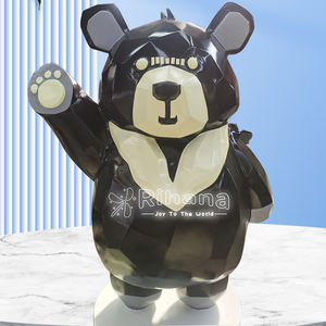 Frp <span class=keywords><strong>Plaisir</strong></span> Sculpture En Plein Air Parc Résine Artisanat Décoration Art Paysage Statue Dessin Animé Personnage Modèle - Product Image 3