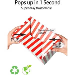 <b>Large</b> gift paper gift <b>box</b> bag with handle dessert packaging Christmas gift <b>box</b> can be customized according to needs - Product Image 2