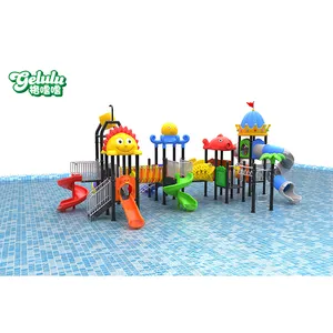 Commercial Water Park Slide Equipment Outdoor Playground Kids Playground Water Park Slide For Sale