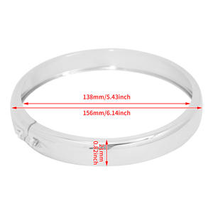 Coque de phare de moto, adaptée à la modification du cadre de phare Harley Softail Dyna, couvercle décoratif de 5,75 pouces - Product Image 5