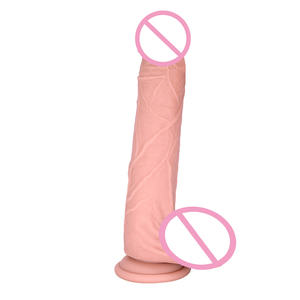 Супербольшой реалистичный дилдо из жидкого силикона с мощной присоской, водонепроницаемая секс-игрушка для женщин, товары для взрослых, секс-шоп - Product Image 4