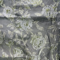 Nouvelle Tissu de Luxe 2026 en Organza Jacquard Teint Fil à Fil, Respirant et Léger, 100% Polyester pour Robes de Mariée