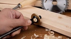 Jauge de marquage de roue, outils de marquage du <span class=keywords><strong>bois</strong></span> avec échelle graduée en pouces et en mm, outil de traçage du <span class=keywords><strong>bois</strong></span> pour charpentier - Product Image 4