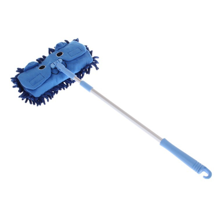 Blue mop