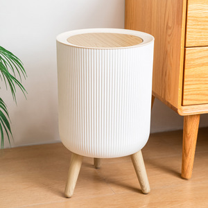 Trash Can With Touchless Sensor <b>Large</b> Capacity Plastic Storage <b>Bin</b> For Living Room Bedroom Hotel Bedside Table - Product Image 4