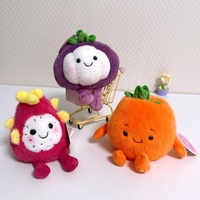 Pabrik Mainan Boneka Buah Plush Lembut Desain Khusus Angela untuk Bayi