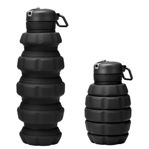 Botella <span class=keywords><strong>de</strong></span> agua <span class=keywords><strong>de</strong></span> silicona con forma <span class=keywords><strong>de</strong></span> <span class=keywords><strong>Granada</strong></span> plegable reutilizable ecológica Bpafree ligero portátil deportes <span class=keywords><strong>de</strong></span> viaje con pajita - Product Image 6