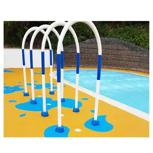 Kleur epdm rubber korrel voor water park vloeren/outdoor rubber zwembad