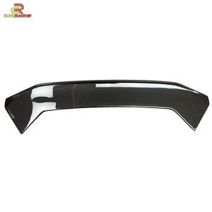 PT Style Dry Gloss Carbon Fiber Auto Parts <b>Rear</b> <b>Spoiler</b> <b>Rear</b> Wing Base Lid for Lambo Huracan EVO Carbon Wing Car Body Kits - Product Image 1
