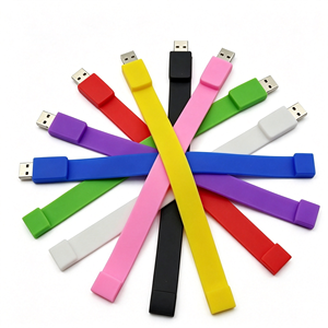 Pulseras de Silicona PVC con Logotipo Personalizado, Memorias USB de 1GB 2GB 4GB 16GB 32GB 64GB 128GB, Pendrive de Pulsera para Regalo Promocional - Product Image 4