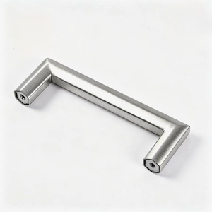 For Stainless Steel Decorative Drawer <b>Pulls</b> <b>Door</b> <b>Handles</b> for Wardrobe Kitchen Cabinet Furniture Design for Bedroom - Product Image 4