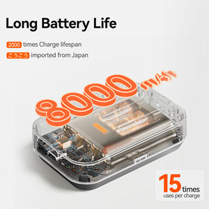 Kabelloser Aufladbarer Massagegürtel 6000nm 14000nm Tiefenvibrationstherapie mit Graphen-Heizung 8000mAh Akku und Drahtloser Fernbedienung - Product Image 5