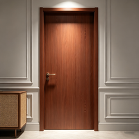 Porte intérieure moderne avec finition WPC et cadre enveloppé, insonorisée, pour chambre à coucher, villa, appartement, projets de décoration intérieure