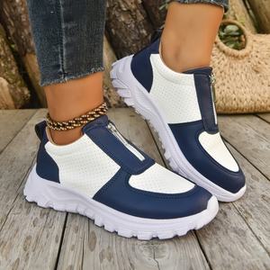 รองเท้าผ้าใบผู้หญิงขายดีปี 2026 น้ำหนักเบา รองเท้าวิ่งคุณภาพสูง ระบายอากาศได้ดี รองเท้าลำลองผู้หญิง - Product Image 5