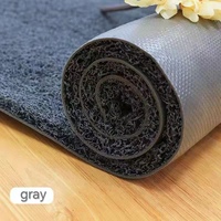 Tapis de bobine en PVC Tapis de spaghetti anti-dérapant Tapis en boucle Tapis de bobine en plastique PVC Rouleaux avec support en mousse