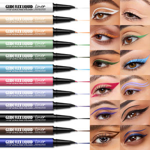 Label pribadi pena <span class=keywords><strong>Eyeliner</strong></span> cair pigmen tinggi tahan lama OEM/ODM pena <span class=keywords><strong>Eyeliner</strong></span> warna pelangi Anti noda tahan air - Product Image 1