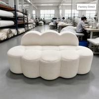 OEM ODM Wolkenförmiges Vakuum-Komprimiertes Sofa Modernes Stoff-Wohnzimmermöbel Großhandel
