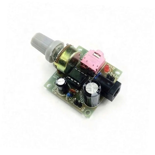 LM386 low power mini power amplifier board kit 5~12V power amplifier board