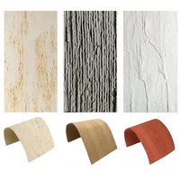 Panneau mural en pierre artificielle PU, imitation pierre, pour intérieur et extérieur, polyuréthane, imperméable, pour hôtels, vente chaude