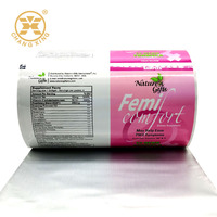 Rouleau de sachet de papier d'aluminium de qualité alimentaire Film de stratification en plastique pour capsule médecine et poudre