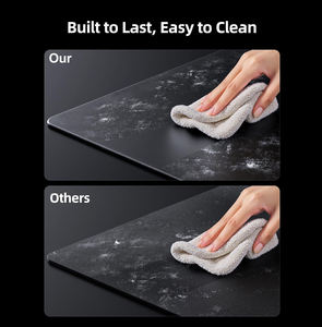 Custom Logo Anime Cartoon Tempered Glass Gaming <strong>Mouse</strong> <strong>Pad</strong> High Precision Smooth Surface Bulk Wholesale <strong>for</strong> Esports <strong>Gamers</strong> Stock - Product Image 4