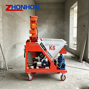 Pompe à mortier industrielle haute pression et haute efficacité avec moteur 5500W pour le lissage des sols de grands entrepôts - Product Image 2