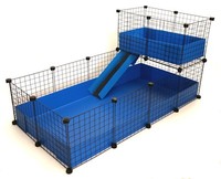 Plaques en PP recyclé double paroi imperméables pour base de cage à cochon d'Inde, produits ménagers DIY en gros