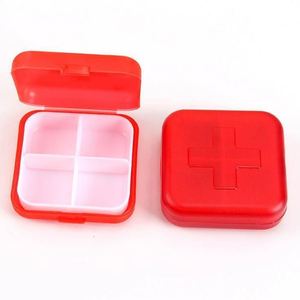 Boîte de rangement portable de petite taille pour pilules et bijoux, conteneur en plastique robuste et léger - Product Image 3