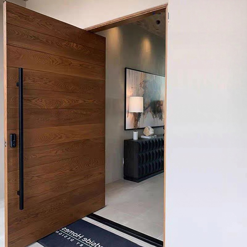 Timber Core Sampling Exterior Solid Core Plywood Door Plain Flush Design Mahogany Pivot ...