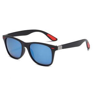 YH P21 2025 New Design Men <b>Square</b> <b>Sunglasses</b> High Quality Polarized Lens Custom Logo Light Weight PC Frame Glasses - Product Image 4
