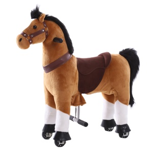 Équitation mécanique sur Animal Cheval Jouet Meilleure Qualité Promotionnel Toddler Riding Little horse Walking Animal Toy - Product Image 2