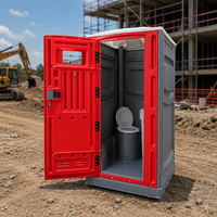 Toilettes mobiles portables en HDPE pour événements et campings, sanitaires temporaires extérieurs