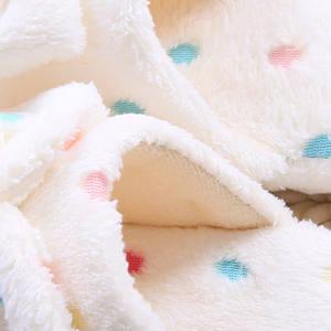 Women's Winter Autumn Indoor for Slippers Non-slip Cotton Plush Shoes with <b>TPR</b> Outsole Bow Design for Home Use Female Warm for S - Product Image 4