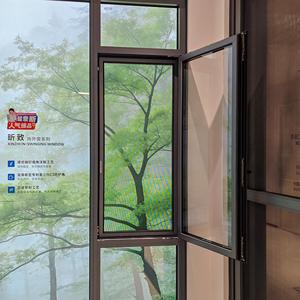 Deioux Impact Resistant Anodized Aluminum Interior Casement Window with Energy Saving Glass for Outdoor Use Custom Size - Product Image 4