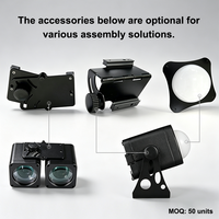 Igracelite IP65 Projecteur LED Par sans fil DMX 20W RGBLAC 6-en-1 à batterie pour extérieur, idéal pour scène, DJ, mariage, fête