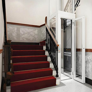Ascensor Doméstico Pequeño de Cristal para Viviendas y Villas, Elevador para Dos Personas, Ascensor para Casas Pequeñas, Ascensor para Edificios Residenciales - Product Image 4