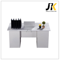 Meubles commerciaux simples de Tableau en métal de bureau en acier moderne Escritorio pour le bureau à domicile