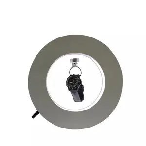 工厂热销360度旋转磁性浮动手表展示架LED手表眼镜电话显示器零售商店