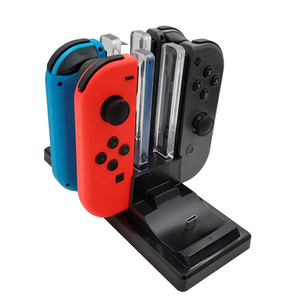 Đế Sạc Joycons Cho Nintendo <span class=keywords><strong>Switch</strong></span> <span class=keywords><strong>Pro</strong></span>, Đế Sạc Đa Năng 6 Trong 1 Có Giá Sỉ - Product Image 4