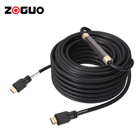 Câble Ultra Haute Vitesse 4K 120Hz pour Connecteurs Mâle-Mâle 2.0V Plaqués Or 24K Noir 6.0mm OD pour Ordinateur Téléviseur Lecteur DVD