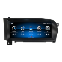 Mekede QualcommSnapdragon 680 contrôle autoradio DSP DVR avec jeu de voiture pour Benz classe S W221