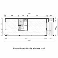 Maison capsule de luxe F7, maison préfabriquée modulaire, structure en acier galvanisé, balcon panoramique, système intelligent, hôtel de glamping