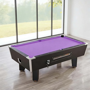 Table <span class=keywords><strong>de</strong></span> <span class=keywords><strong>billard</strong></span> commerciale à monnayeur <span class=keywords><strong>de</strong></span> 7 et 8 pieds avec système <span class=keywords><strong>de</strong></span> retour automatique <span class=keywords><strong>de</strong></span> balles, faible MOQ - Product Image 3
